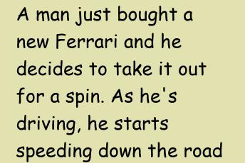 A Man Just Bought A New Ferrari