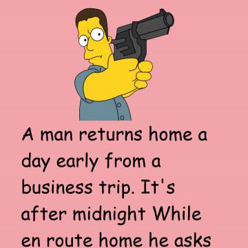 A Man Returns Home A Day