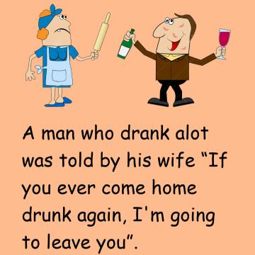 A Man Who Drank Alot