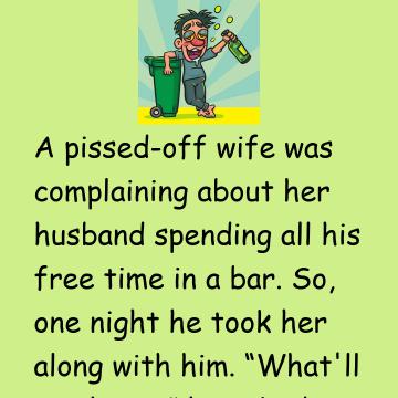 A Pissed-Off Wife Was Complaining About Her Husband