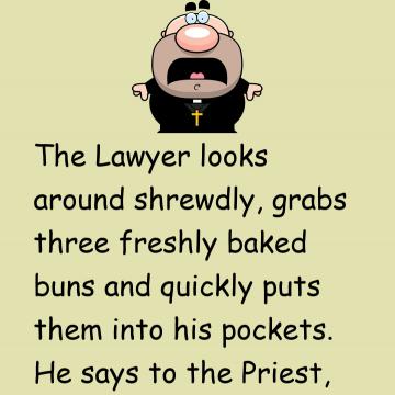 A Priest And A Lawyer Walk Into A Bakery