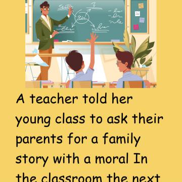 A Teacher Told Her Young Class To Ask Their Parents..