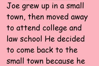 Big Man In A Small Town