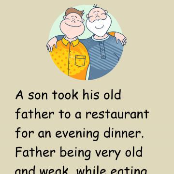 Evening Dinner With A Father