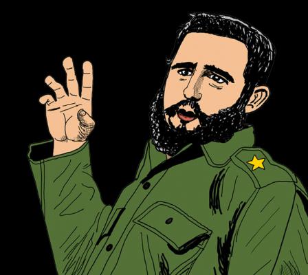 Fidel Castro Had Just Started One Of His Long Boring Speeches