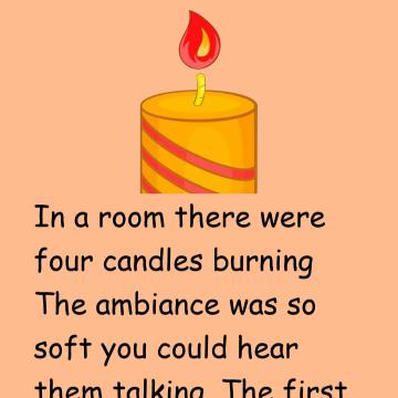 Four Candles Burning