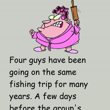 His New Wife Wouldn't Let Him Go Fishing