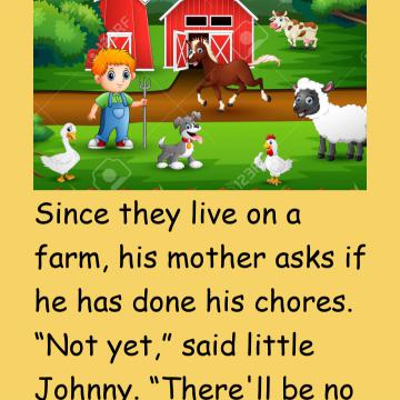 Little Johnny On The Farm