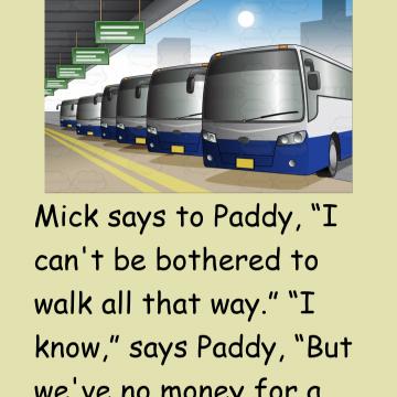 Mick And Paddy Decide To Steal A Bus Instead Of Walking Home