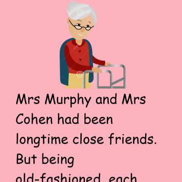 Mrs Murphy And Mrs. Cohen