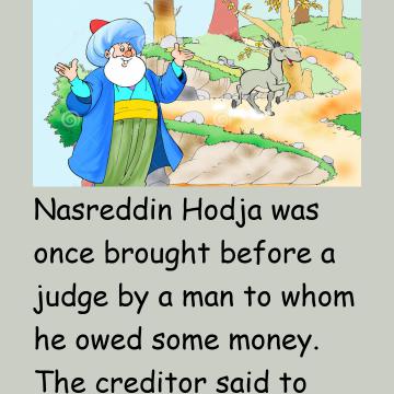 Nasreddin Hodja’S Debt