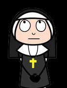 Nun Gets Strange Looks From Everyone