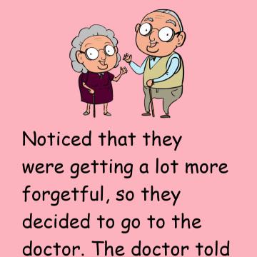 Old Forgetful Couple Go To