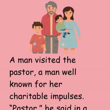 Pastor And Poor Family