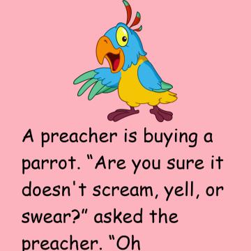 Preacher Buys A Parrot