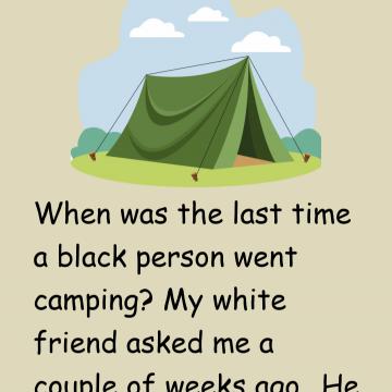 Rob Stapleton Black Person Camping
