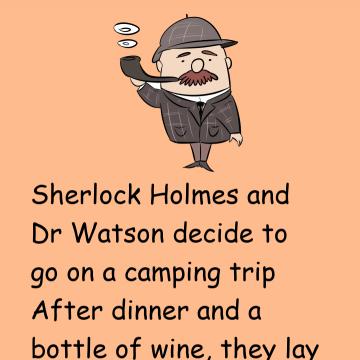 Sherlock Holmes And Dr Watson Go Camping