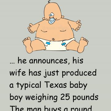 Texas Baby Boy Weighing 25 Pounds