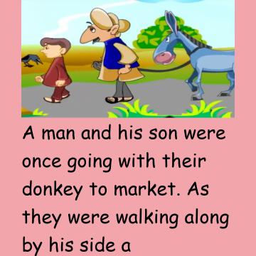 The Boy, The Man And The Donkey