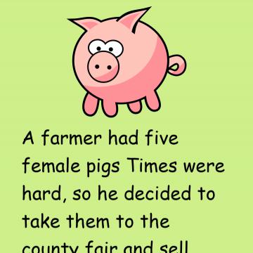 The Farmer And The Pigs