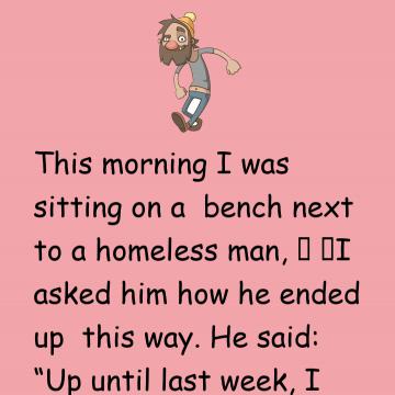 The Homeless Man