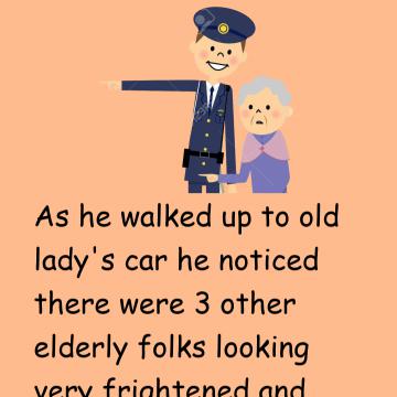 The Police Officer Laughed When The Old Lady Said This!