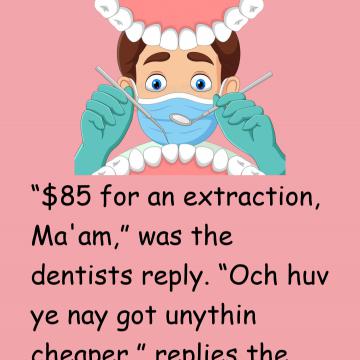 The Scottish Lass Goes To The Dentist