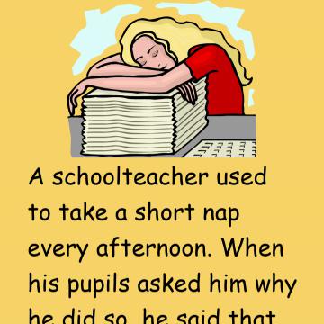 The Sleepy Teacher