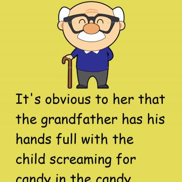 The Woman Is Amazed At Gramps’ Tolerance Of The Boy