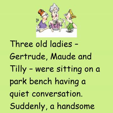 Three Old Ladies And The Flasher