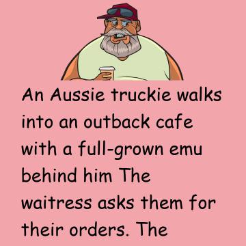 Trucker And The Emu