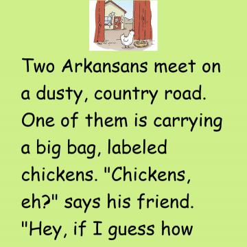 Two Arkansans Meet On A Dusty Country Road