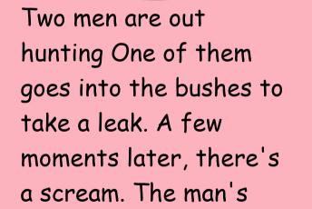 Two Men Are Out Hunting