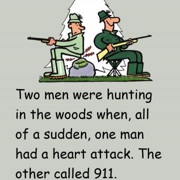 Two Men Hunting