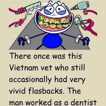 Vietnam Vet At The Dentist